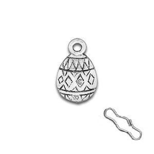 Easter Egg Zipper Pull or Sewing Charm