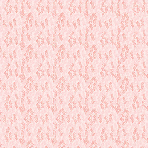 Kaisley Rose Pink Emmaline Yardage by Lori Woods for Poppie Cotton Fabrics