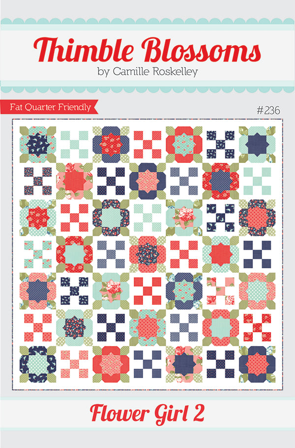 Flower Girl 2 Quilt Pattern by Thimble Blossoms