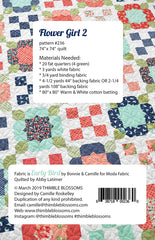 Flower Girl 2 Quilt Pattern by Thimble Blossoms