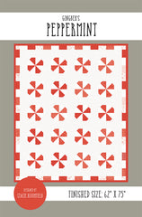 Gingiber's Peppermint Quilt Pattern by Stacie Bloomfield