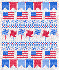 Holiday Essentials Americana Kit by Staci Iest Hsu for Moda Fabrics