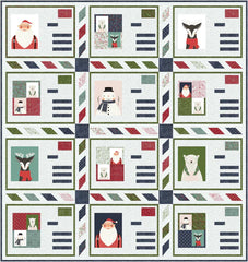 Merrymaking Holiday Cards Quilt Kit