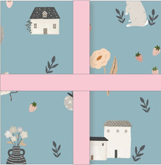 House and Home 5" Precuts by Lori Woods for Poppie Cotton Fabrics