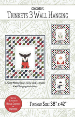 Trinkets 3 Quilt Wall Hanging Pattern By Gingiber