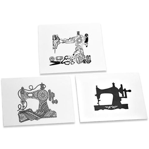 Sewing Machine Note Cards