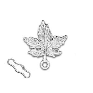 Maple Leaf Zipper Pull or Sewing Charm