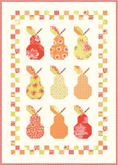 Mini Canned Pears Mini Quilt Pattern by Fig Tree Quilts