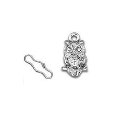 Owl Zipper Pull or Sewing Charm