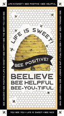 Bee's Life Panel by Tara Reed for Riley Blake Designs