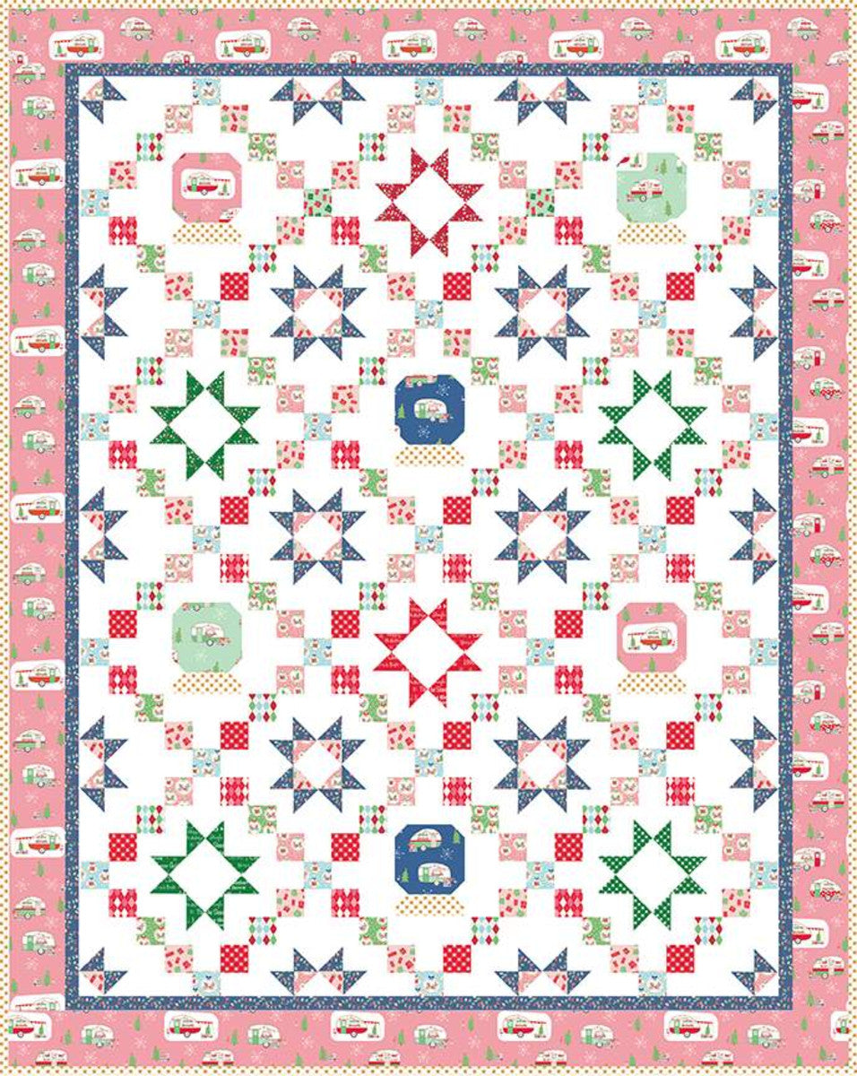Starry Snow Globe Quilt Pattern by Beverly McCullough