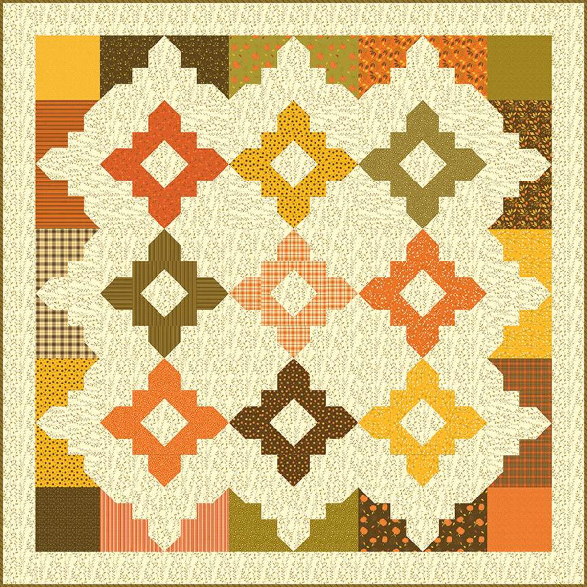 Loveliness Quilt Pattern by Sandy Gervais for Pieces From My Heart