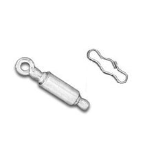 Rolling Pin Zipper Pull or Sewing Charm