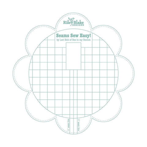Seams Sew Easy Sea Glass Seam Guide by Lori Holt for Riley Blake Designs