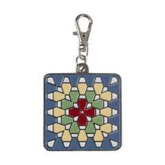 Granny Square Happy Enamel Charm by Lori Holt of Bee in my Bonnet