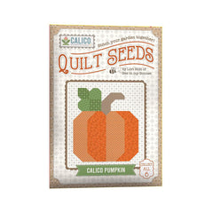 Calico Pumpkin Quilt Seeds Pattern by Lori Holt of Bee in my Bonnet