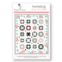 Twinkling Quilt Pattern by Poppie Cotton Fabrics