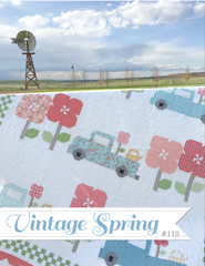 Vintage Spring Quilt Pattern by Erica Made Designs