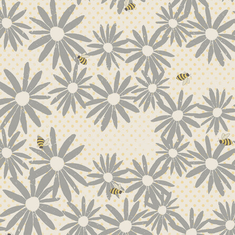Lemonade Multi Floral Buzz Yardage by Dan DiPaolo for Clothworks