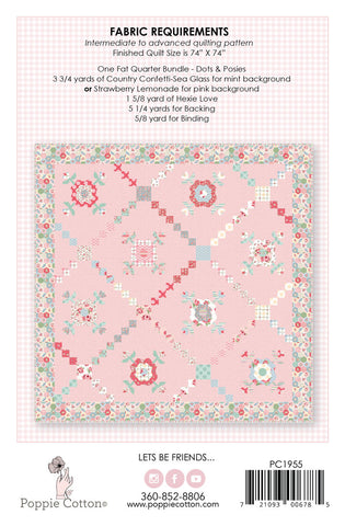 Abby Rose Quilt Pattern by Poppie Cotton Fabrics