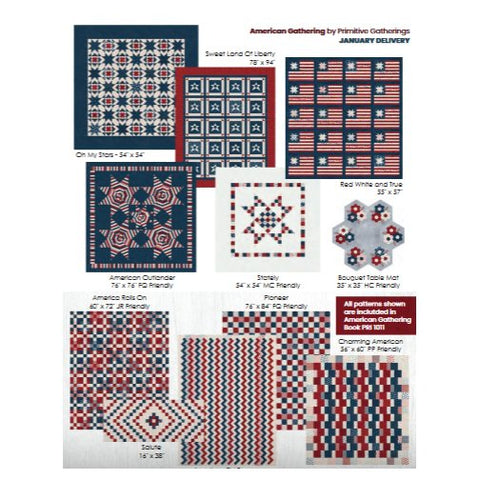 American Gathering Quilt Book by Primitive Gatherings