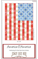 America O'America Quilt Pattern by Stacy Iest Hsu