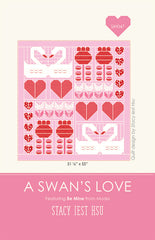 A Swans Love Quilt Pattern by Stacy Iest Hsu