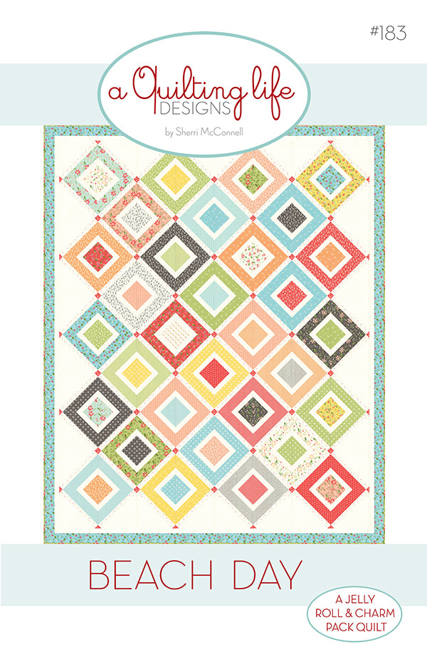 Beach Day Quilt Pattern by A Quilting Life Designs