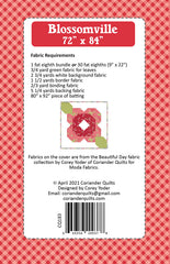 Blossomville Quilt Pattern by Coriander Quilts