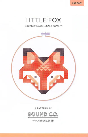 Little Fox Cross Stitch Pattern by Bound Co.