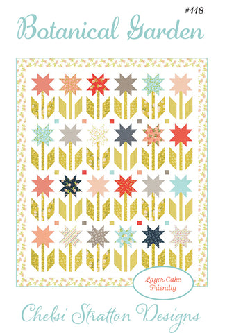 Botanical Garden Quilt Pattern by Chelsi Stratton