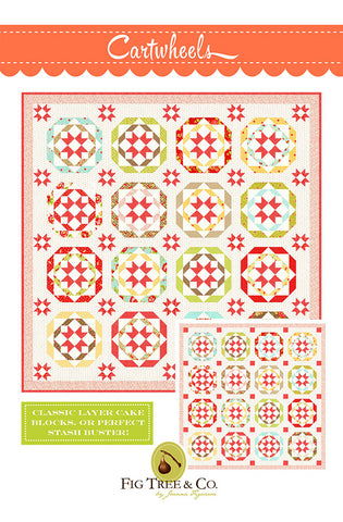 Cartwheels Quilt Pattern by Fig Tree & Co.