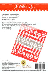 Christmas Sweater Quilt Pattern by Fig Tree & Co.