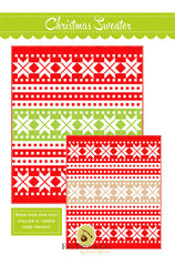 Christmas Sweater Quilt Pattern by Fig Tree & Co.