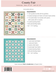 County Fair Quilt Pattern by Poppie Cotton Fabrics