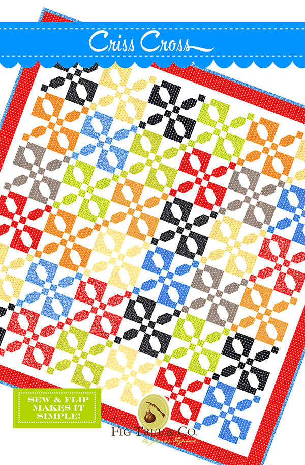 Criss Cross Quilt Pattern by Fig Tree Quilts
