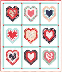 Be Mine Quilt Kit featuring Smitten by Bonnie & Camille