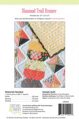 Diamond Trail Quilt Pattern by Carried Away Quilting