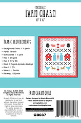Farm Charm Quilt Pattern by Gingiber