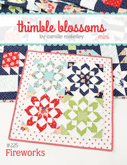 Fireworks Mini Quilt Pattern by Camille Roskelley for Thimble Blossoms.