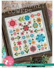 Flea Market Flowers Cross Stitch Pattern by Lori Holt of Bee in my Bonnet