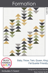 Formation Quilt Pattern by Busy Hands Quilts
