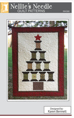 Holiday Spools Quilt Pattern by Nellie's Needle