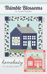 Homebody Mini Quilt Pattern by Thimble Blossoms for Moda Fabrics.