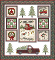 Homegrown Holidays Quilt Kit by Deb Strain