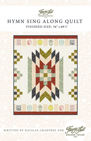 Hymn Sing Along Quilt Pattern by Fancy That Design House