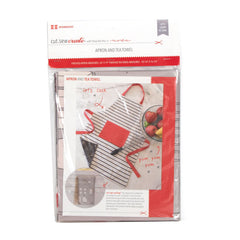 Cut Sew Create Apron Tea Towel Panel by Stacy Iest Hsu for Moda Fabrics