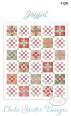 Joyful Quilt Pattern by Chelsi Stratton Designs