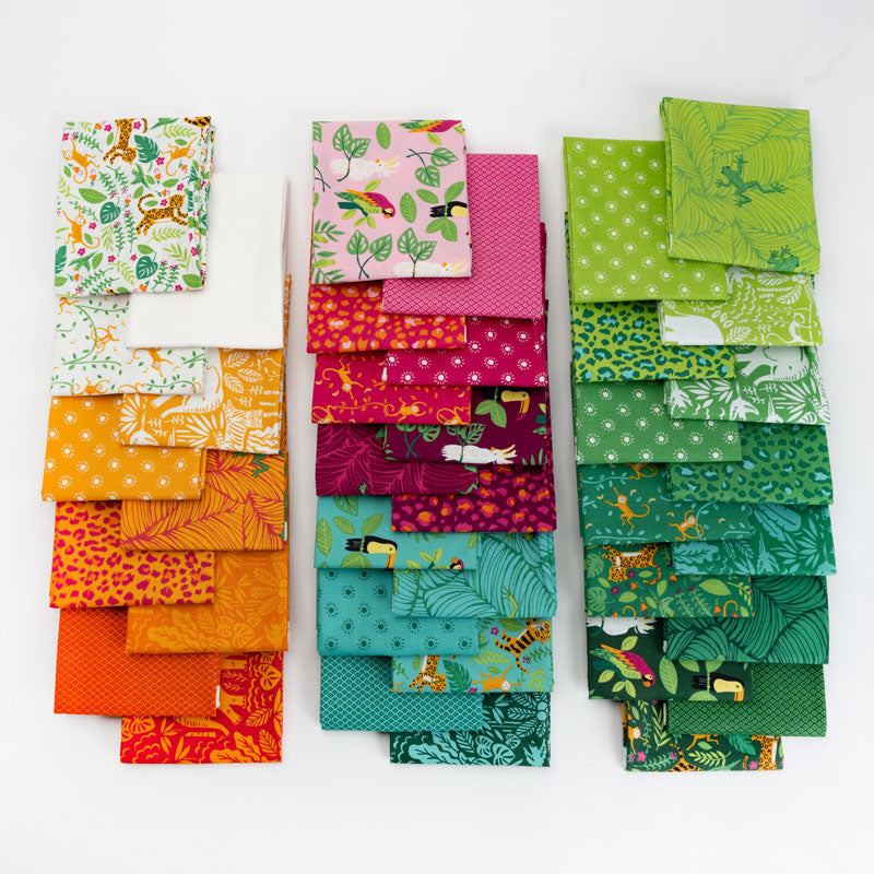 Jungle Paradise Jelly Roll by Stacy Iest Hsu for Moda Fabrics