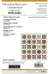 Meadow Blossoms Quilt Pattern by Sweetfire Road